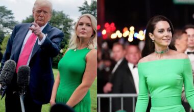 Karoline Leavitt Finally Learns the Weight of a Good Dress—Thanks, Kate Middleton!