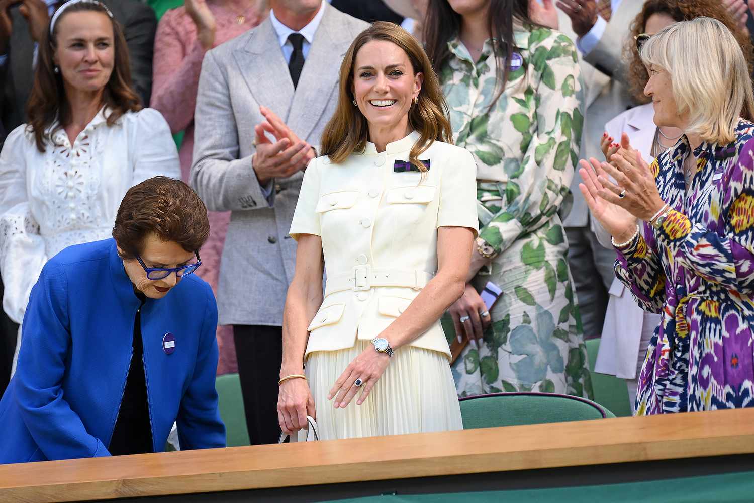 Kate Middleton Receives Emotional Standing Ovation at Wimbledon