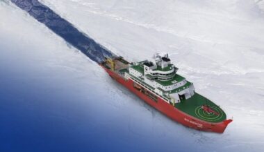 polar research vessel for South Korea