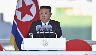 North Korea warns of military action against any threats from U.S., Japan, South Korea