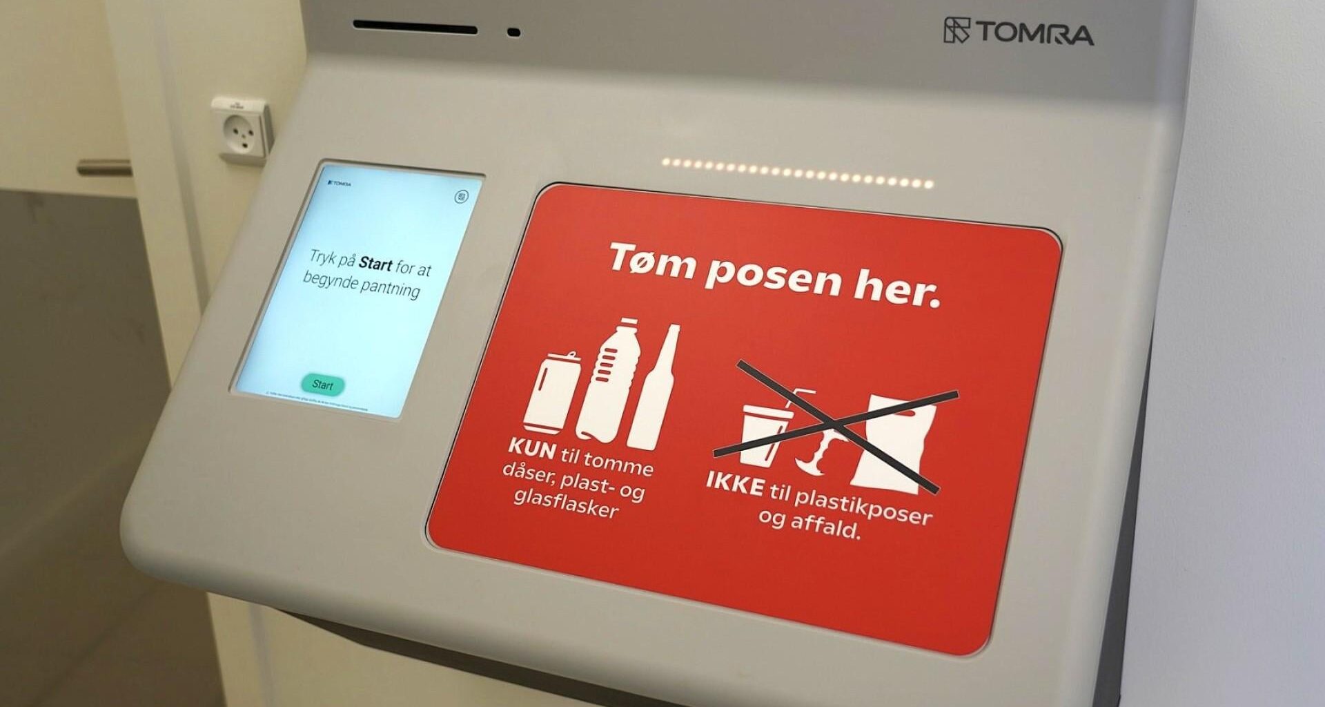 Brugs undrer sig over haveaffald og pizzabakker i pantautomat