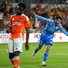 Argentine World Cup winner opens his account for Tigres in Leagues Cup thrashing