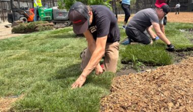 The Playing Field’s childcare facility gets new play space thanks to volunteers, donations