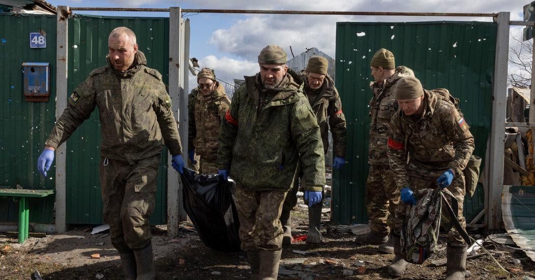This is an article from the NYT written by a journalist named Nanna Heitmann. Every word in this article's approved by the Kremlin. It says "Nanna Heitmann spent six days in frontline areas of Russia’s Kursk region, escorted at times by members of the Akhmat special forces unit evacuating..."