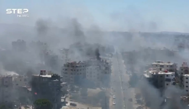 Overview of the city of Suwayda after the collapse of recent ceasefire agreements + Bedouin Arab Tribe Militants clips (Syria 7/19)