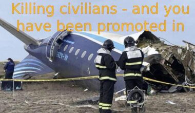 The Russian general who ordered the shooting down of a civilian aircraft has been promoted. With such actions, Putin's regime demonstrates to the whole world its contempt for human life and further encourages its military to commit further crimes against the civilian population