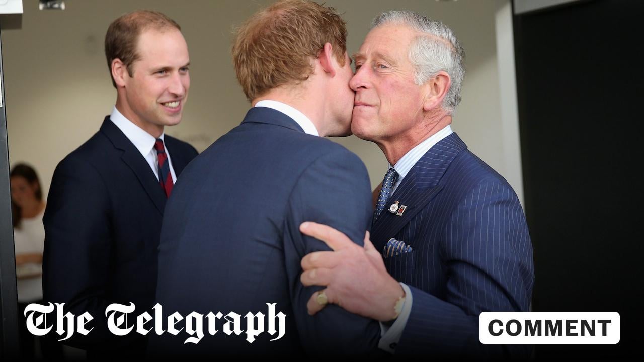 Charles and William should accept Harry’s olive branch