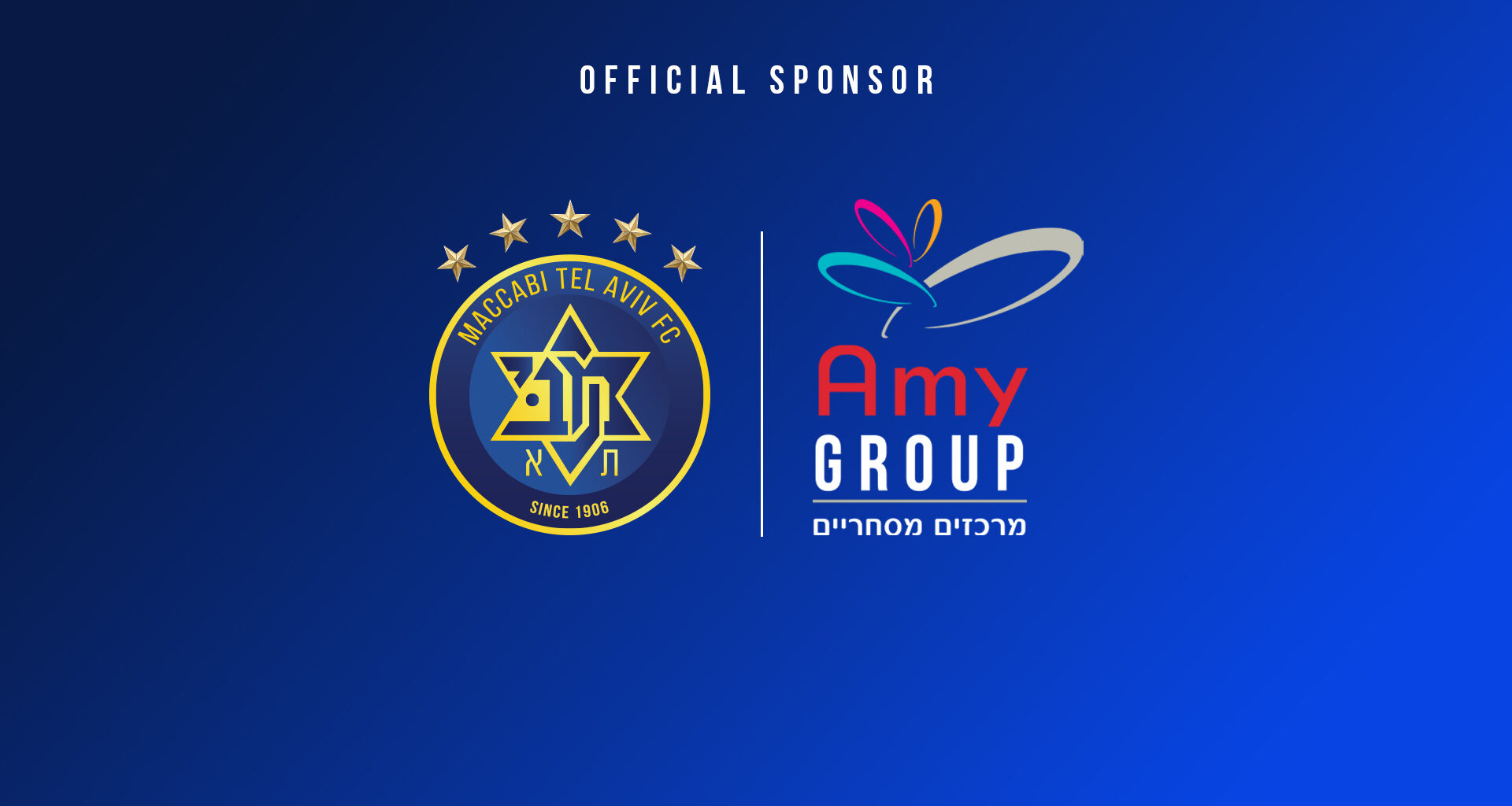 ‘Amy Group’ to sponsor Maccabi Tel Aviv FC
