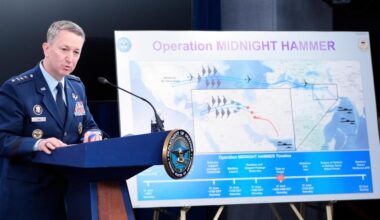 Pentagon says US doesn’t want to pursue war with Iran after bombing 3 of its nuclear sites
