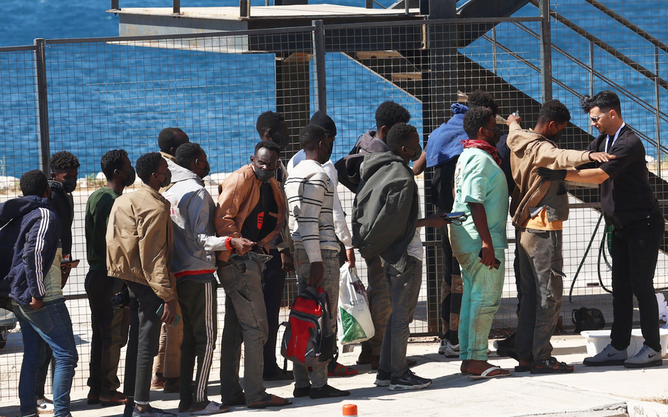 216 migrants arrive from Libya; all to be deported