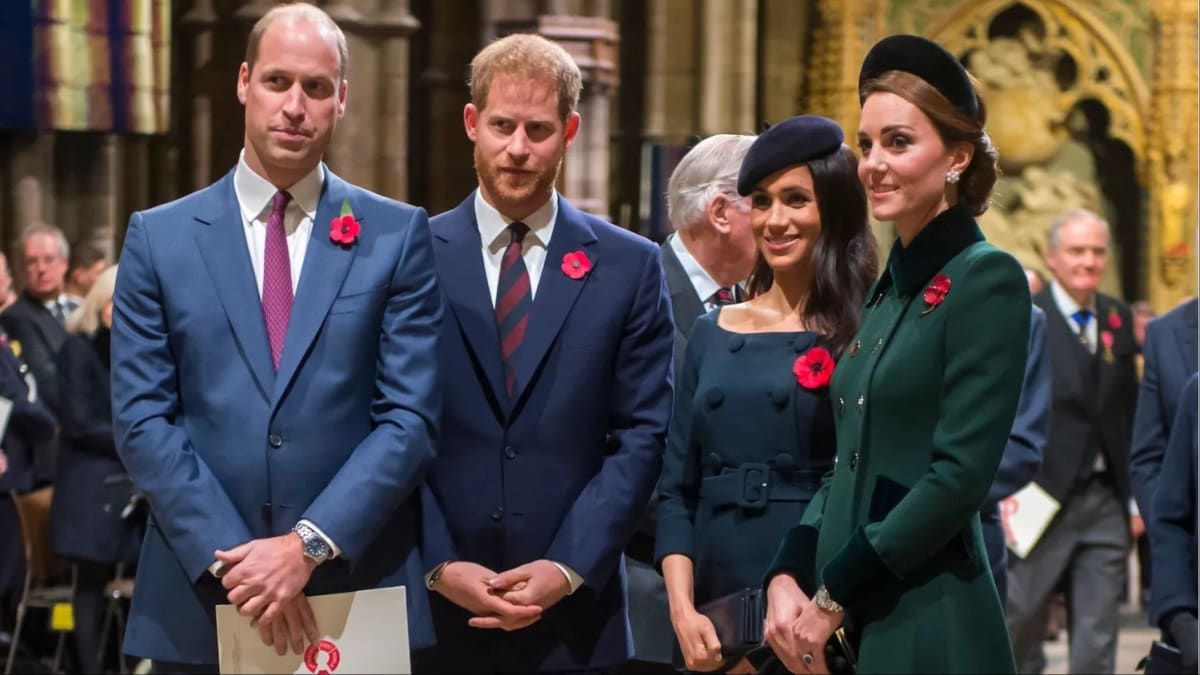 ‘Difference between William & Harry is that one has Kate to soothe his mental anguish, while Meghan rubs salt…’ – Firstpost