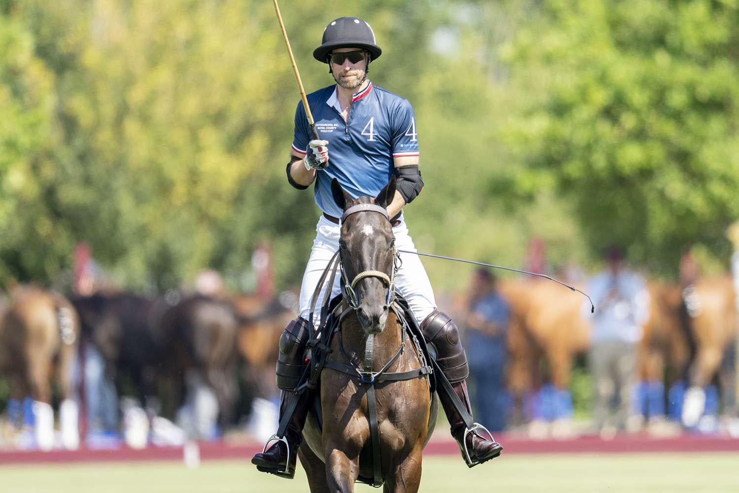 Prince William Takes the Field for Annual Charity Polo Match Without Kate Middleton