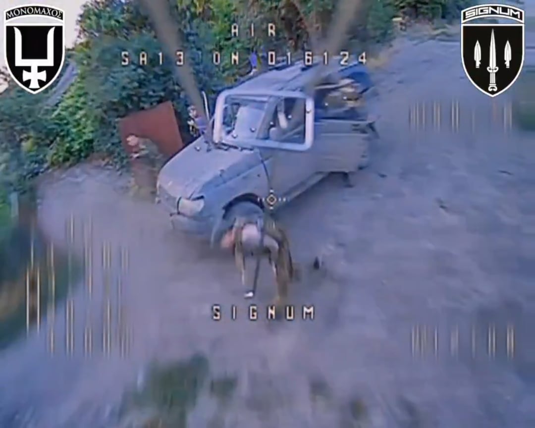 Ukrainian fiber-optic FPV drones hit numerous Russian troop transport vehicles. Lyman front. SIGNUM Battalion. 26.07.2025