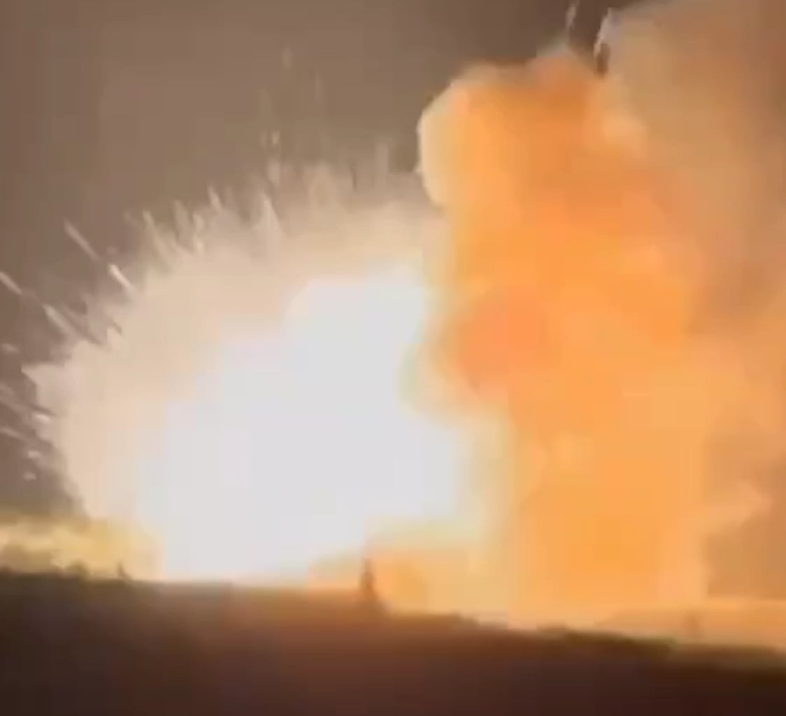 The Ukrainian Armed Forces launched a missile strike on an ammunition depot in Russian-occupied Khartsyzk.