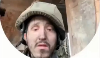 Final moments of a russian invader. His entire platoon from the 169th Motorized Rifle Battalion, military unit 11741, was wiped out