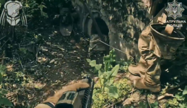 Russian soldiers who were hiding in a pipe didn't want to surrender to the soldiers of the Ukrainian Patrol Police Brigade "Predator". Therefore the enemies were taken out. Toretsk direction. July 2025 [Published 14.07.2025]