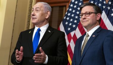 Netanyahu discusses peace with U.S. lawmakers in D.C.