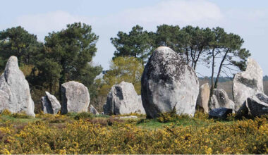 Carnac stones, Brittany, France