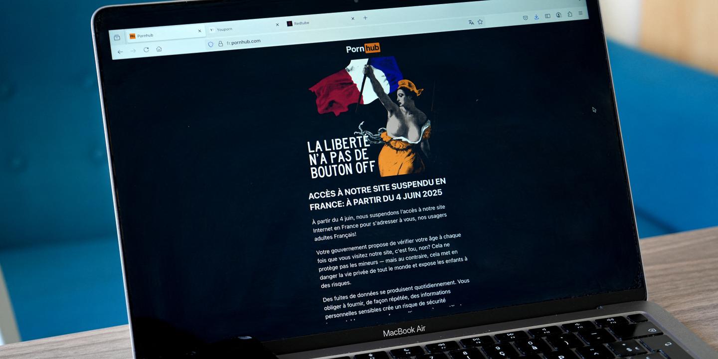 Pornhub et Youporn quittent à nouveau la France