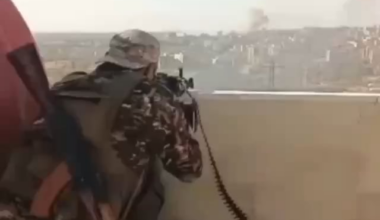 Druze fighters opened fire from rooftops in Sweida, Syria