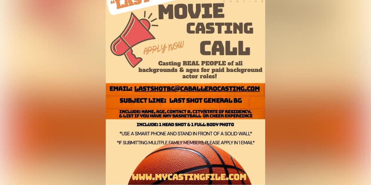 Entertainment agency hosts open casting call for paid extras in Birmingham