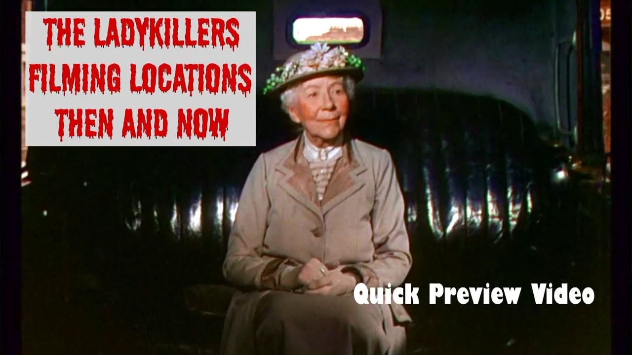 London in 1955! Here's a quick excerpt from my video of the filming locations used in the classic British dark comedy movie "The Ladykillers" starring Alec Guinness, Peter Sellers and Herbert Lom.