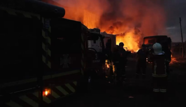 Yesterday, there were peaceful enterprises here; today, only ruins remain. Last night, Russia launched an attack on Vinnytsia. More than 400 shaheds are ready to kill peaceful Ukrainians simply because they want to live on their land. This is the price Ukraine pays for independence.