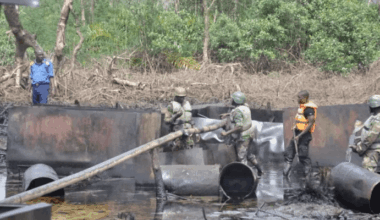 Troops foil ₦3.5bn oil theft, recover 2.38 million litres of stolen crude oil.