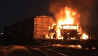 Ukraine Repeatedly Targets Key Rail Line Deep Inside Russia With Drone Strikes. Ukraine is focusing attacks on a rail line in Russia's Rostov region that moves troops, equipment and supplies to the front lines.