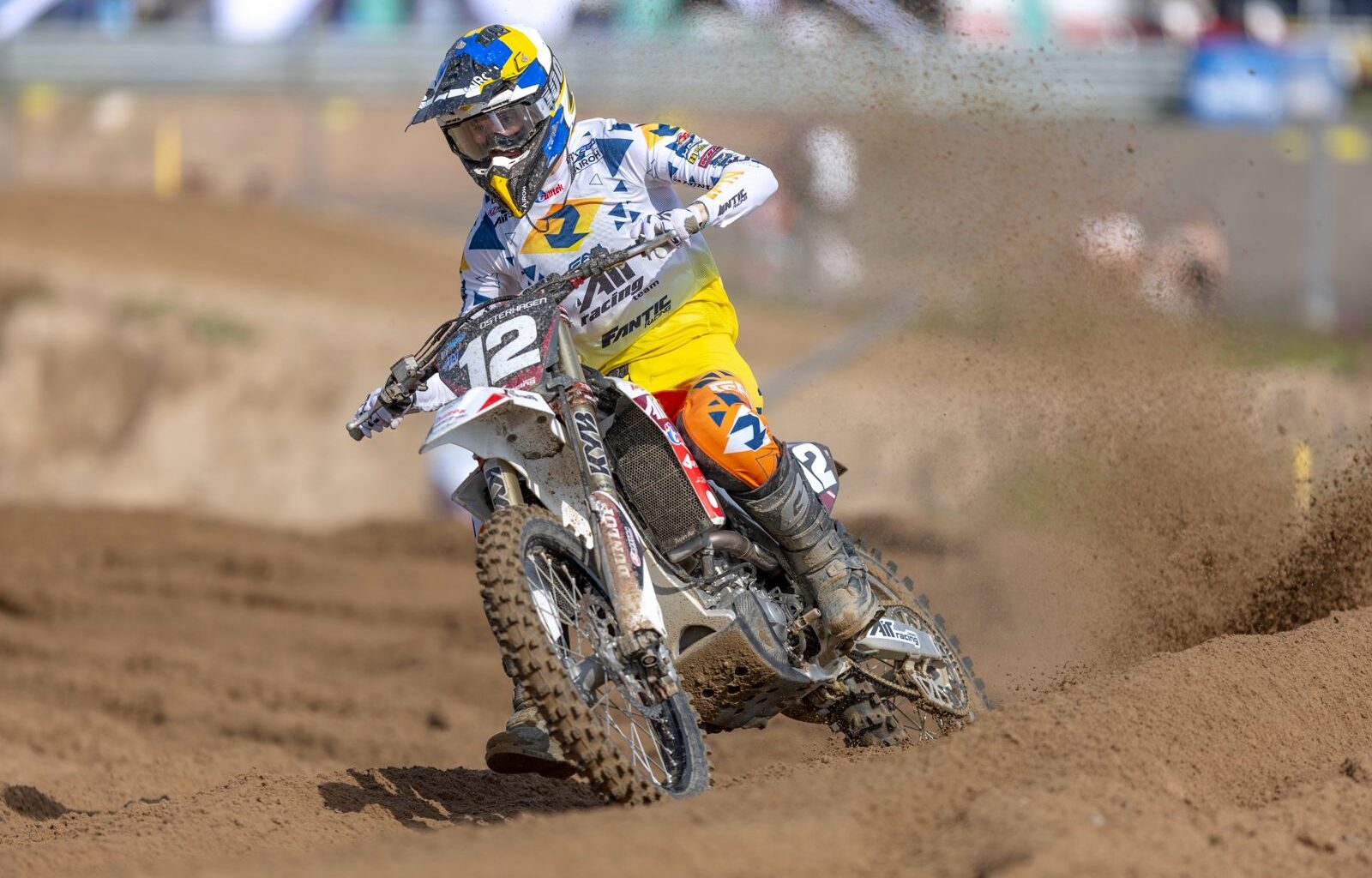 Top Ten Finish for AIT Racing and Osterhagen in EMX250 Finland