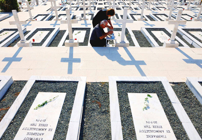 Greek and Turkish Cypriots mark 51 years of division