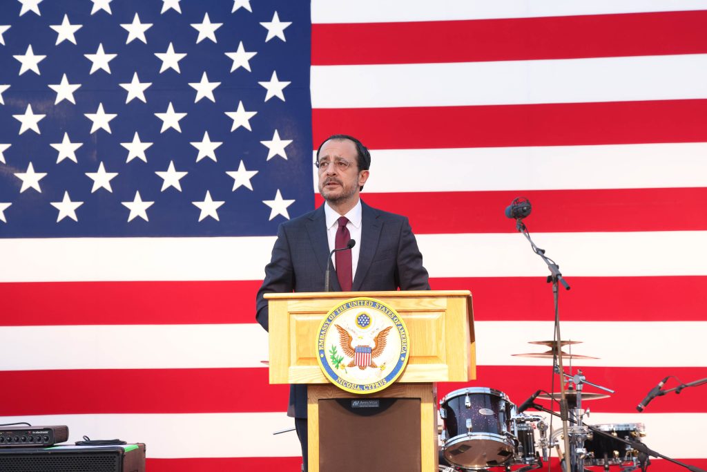 Remarks by the President of the Republic of Cyprus, Mr Nikos Christodoulides, at the reception to honour the 249th anniversary of the Independence of the USA