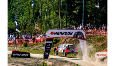 Hankook Backs Round 9 of the FIA World Rally Championship in Finland as Exclusive Tire Supplier
