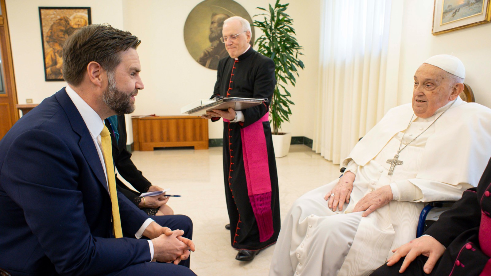 Pope Francis Met With J.D. Vance, Called for Mercy for Migrants