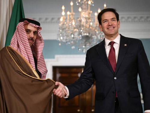 Saudi Prince Faisal- Rubio call highlights