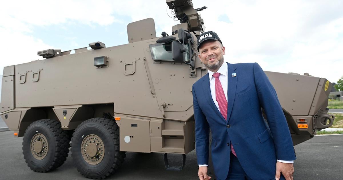 Eerste Belgische Griffons rollen van de band: “De toekomst van onze landmacht”