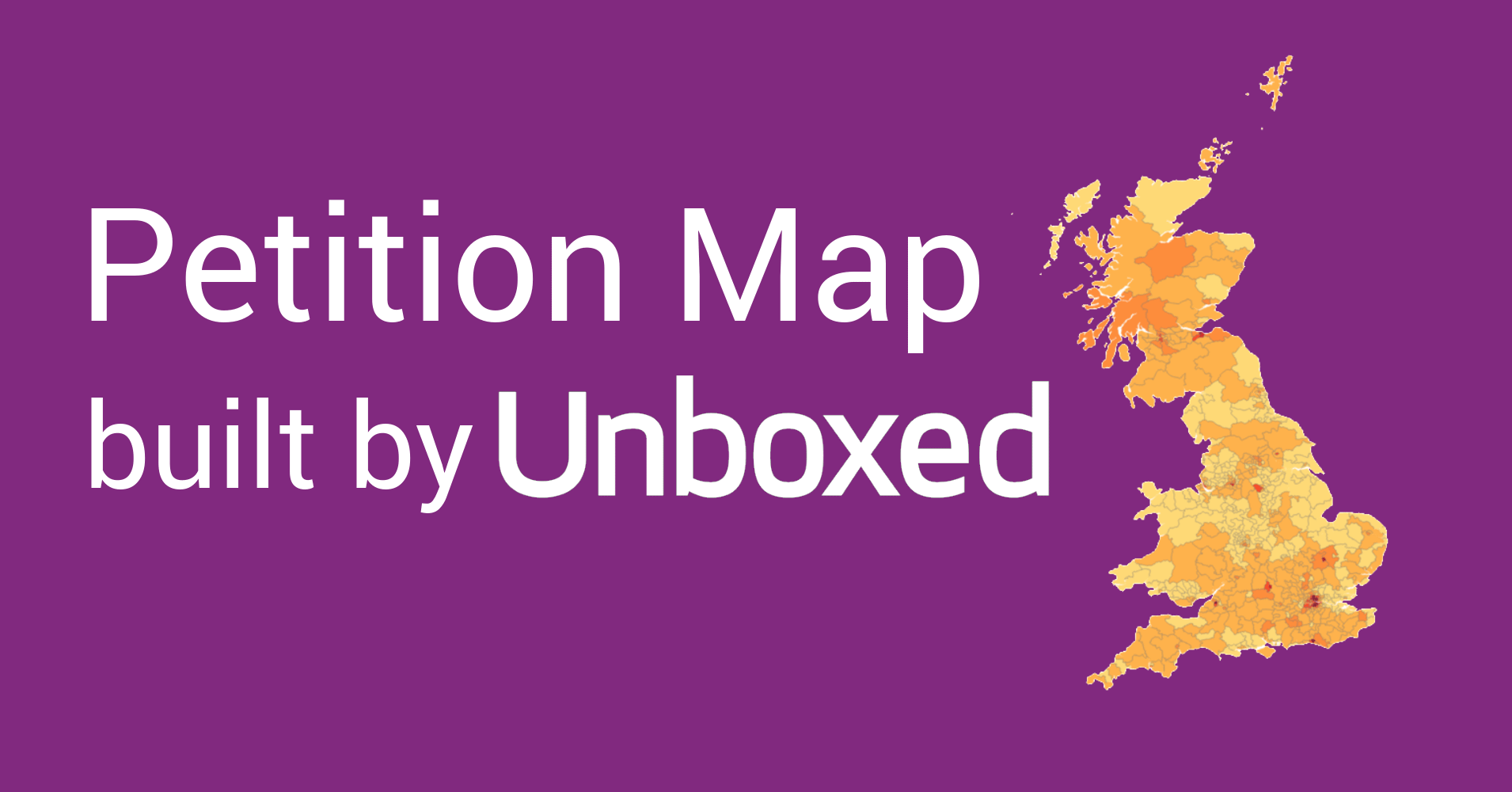 UK "Repeal the Online Safety Act" Petition Map