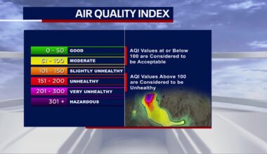 Air Quality Alert issued for Philadelphia area due to wildfires in Canada