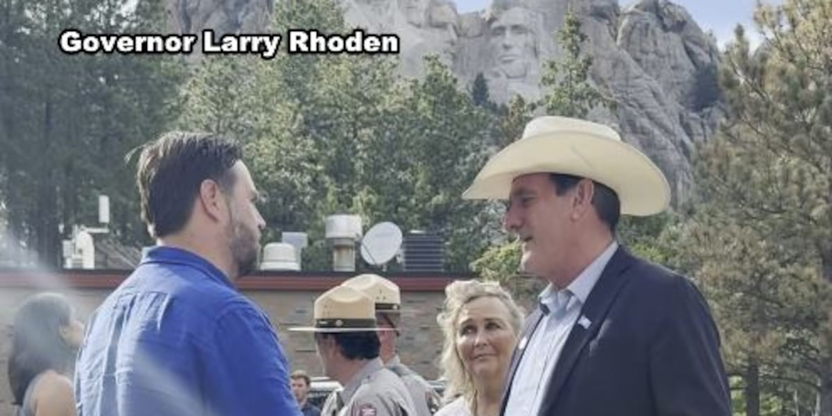 Rhoden shares details of VP Vance greeting at Mt. Rushmore