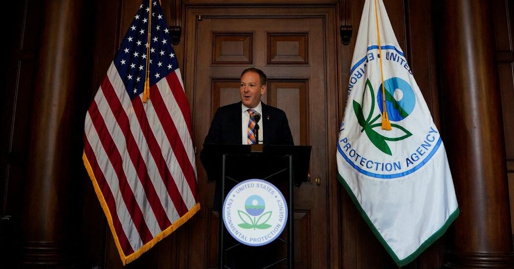 E.P.A. Plans to Revoke the Legal Basis for Tackling Climate Change