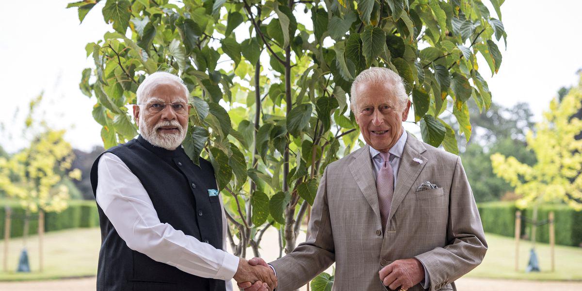 Modi concludes UK visit with 'green gesture' to King Charles