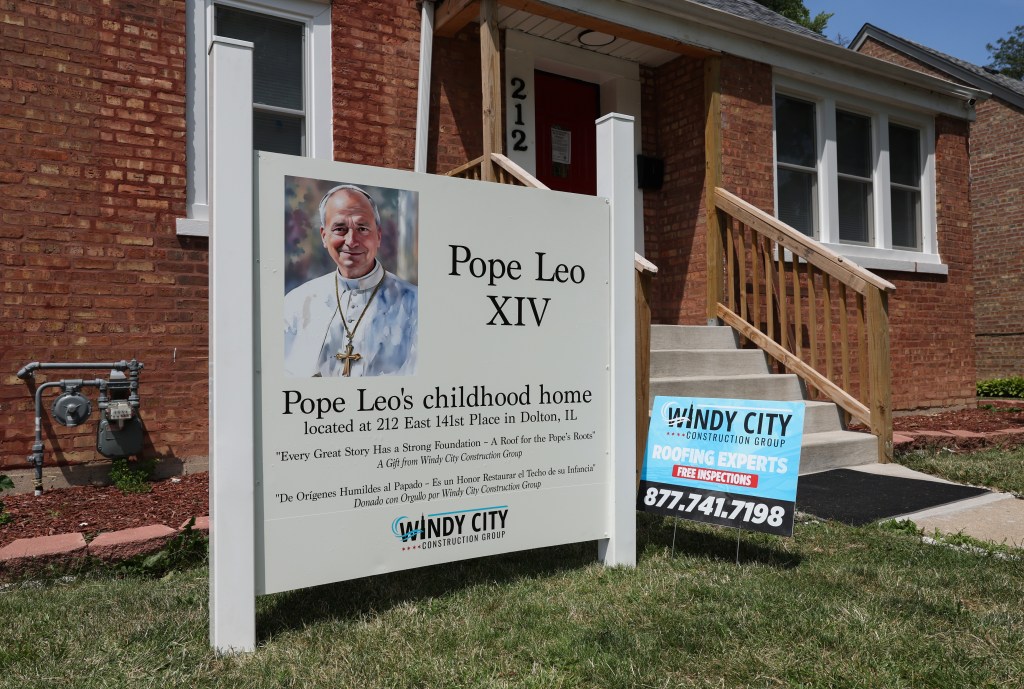 Dolton closes on purchase of Pope Leo XIV's boyhood home