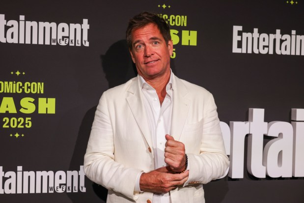 Michael Weatherly attends Entertainment Weekly's Comic-Con Bash on Saturday, July 26, 2025, in San Diego. (Photo by Andrew Park/Invision/AP)