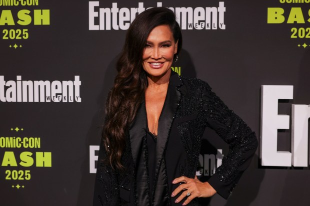 Tia Carrere attends Entertainment Weekly's Comic-Con Bash on Saturday, July 26, 2025, in San Diego. (Photo by Andrew Park/Invision/AP)