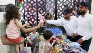 Reception of Syrian refugees returning from Lebanon via the Jdeidet Yabous border crossing – 29 July 2025 (SANA)