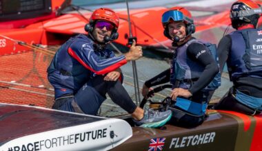 Great Britain dominate SailGP leaderboard after day one of Portsmouth event