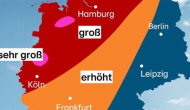 "Volle Keller und Überschwemmungen": Schwergewitter ziehen über Deutschland