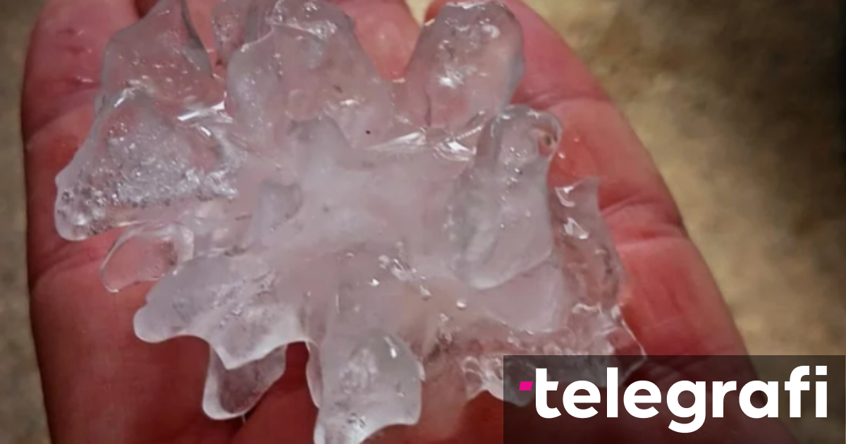 Croatia hit by storms, hail up to five centimeters in size falls in some places - Telegraph