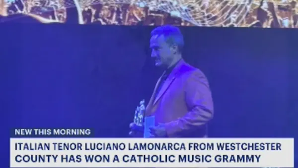 Westchester tenor wins Catholic Music Award at Vatican