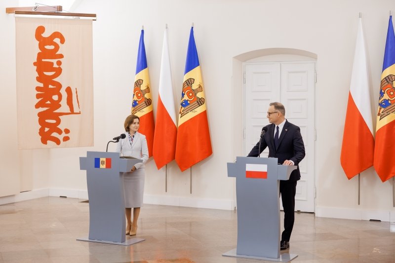 Maia Sandu in Warsaw: The partnership between Moldova and Poland is stronger than ever